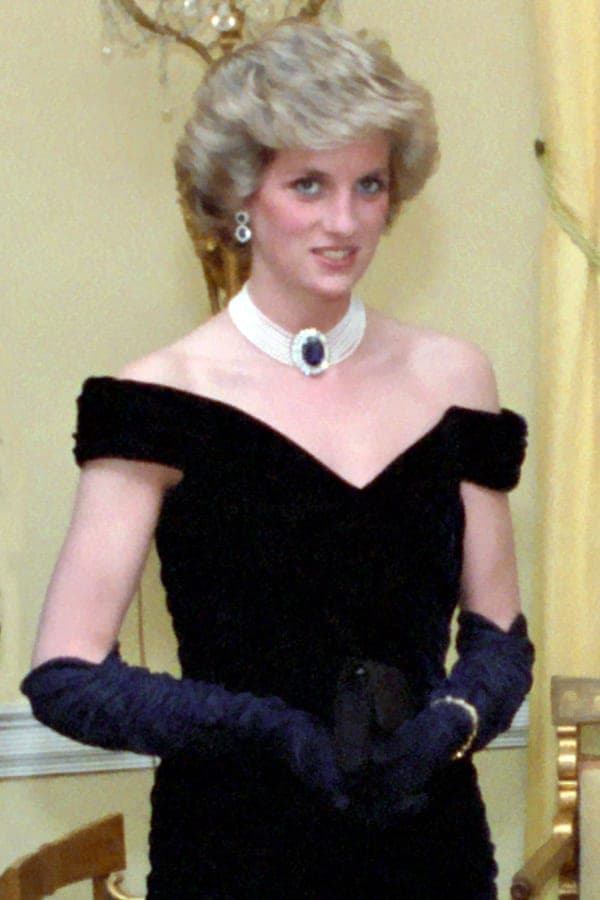 Diana at the White House, 9 November 1985.